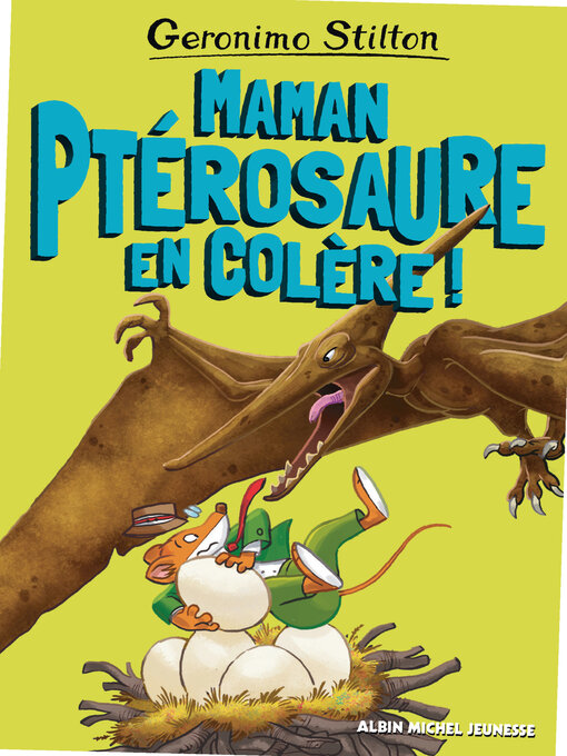 Cover image for Maman ptérosaure en colère !